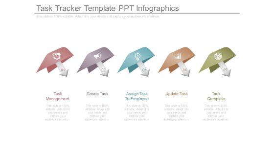 Task Tracker Template Ppt Infographics