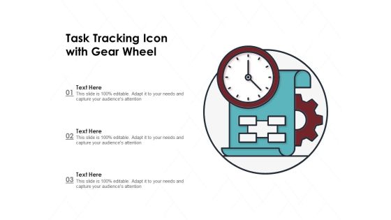 Task Tracking Icon With Gear Wheel Ppt PowerPoint Presentation Professional Graphic Tips PDF Task Tracking Icon With Gear Wheel Ppt PowerPoint Presentation Professional Graphic Tips PDF
