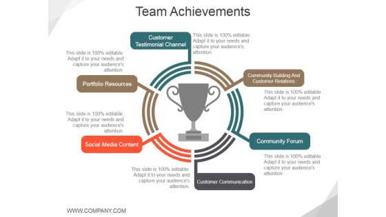 Team Achievements Ppt PowerPoint Presentation Layouts Background Designs