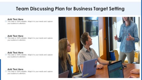 Team Discussing Plan For Business Target Setting Ppt PowerPoint Presentation Icon Portfolio PDF Team Discussing Plan For Business Target Setting Ppt PowerPoint Presentation Icon Portfolio PDF