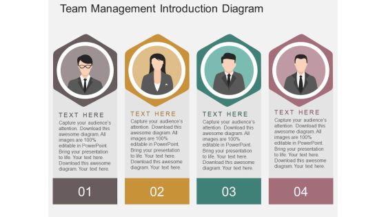 Team Management Introduction Diagram Powerpoint Template Team Management Introduction Diagram Powerpoint Template
