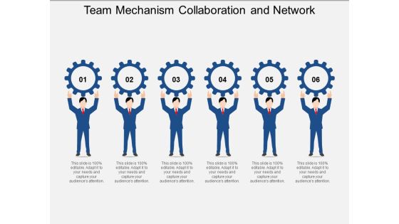 Team Mechanism Collaboration And Network Ppt Powerpoint Presentation Professional Visual Aids