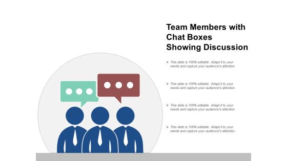 Team Members With Chat Boxes Showing Discussion Ppt Powerpoint Presentation Styles Example Team Members With Chat Boxes Showing Discussion Ppt Powerpoint Presentation Styles Example