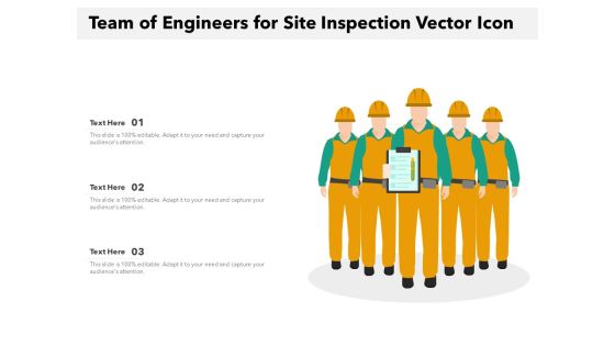 Team Of Engineers For Site Inspection Vector Icon Ppt PowerPoint Presentation File Format PDF Team Of Engineers For Site Inspection Vector Icon Ppt PowerPoint Presentation File Format PDF