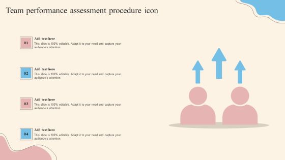 Team Performance Assessment Procedure Icon Template PDF Team Performance Assessment Procedure Icon Template PDF