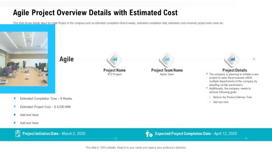 Team Performance Improvement Functional Optimization Through Agile Methodologies Agile Project Overview Details With Estimated Cost Topics PDF Team Performance Improvement Functional Optimization Through Agile Methodologies Agile Project Overview Details With Estimated Cost Topics PDF