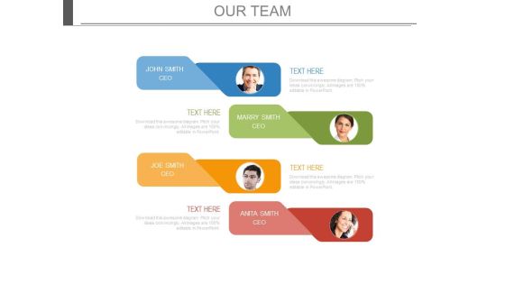 Team Pictures With Tags For Profile Information Powerpoint Slides Team Pictures With Tags For Profile Information Powerpoint Slides