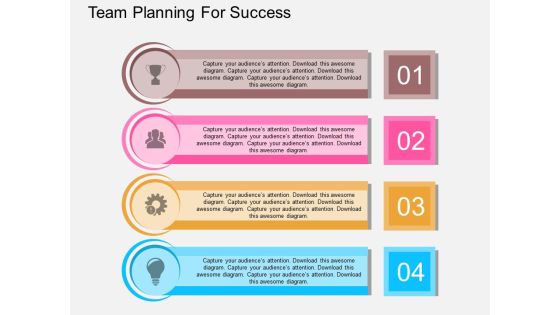 Team Planning For Success Powerpoint Template Team Planning For Success Powerpoint Template