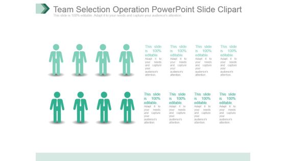 Team Selection Operation Powerpoint Slide Clipart Team Selection Operation Powerpoint Slide Clipart