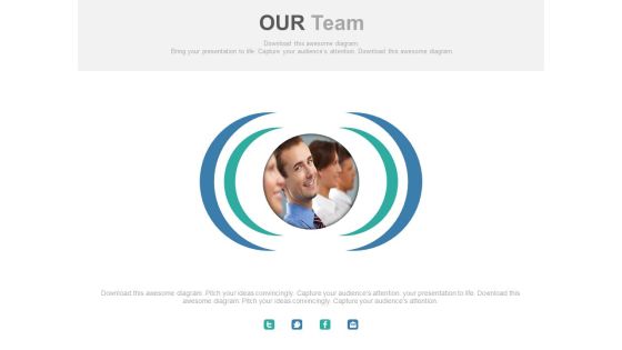 Team With Social Media Network Powerpoint Slides Team With Social Media Network Powerpoint Slides