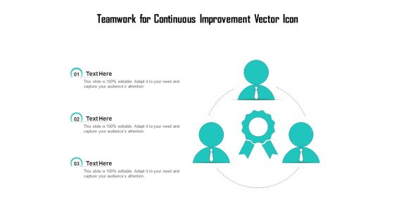 Teamwork For Continuous Improvement Vector Icon Ppt PowerPoint Presentation Gallery Design Inspiration PDF Teamwork For Continuous Improvement Vector Icon Ppt PowerPoint Presentation Gallery Design Inspiration PDF