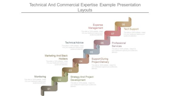 Technical And Commercial Expertise Example Presentation Layouts