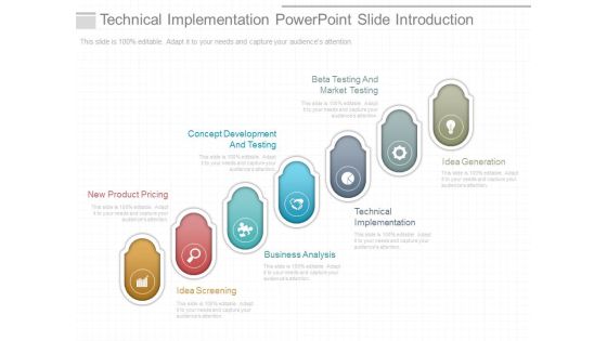 Technical Implementation Powerpoint Slide Introduction