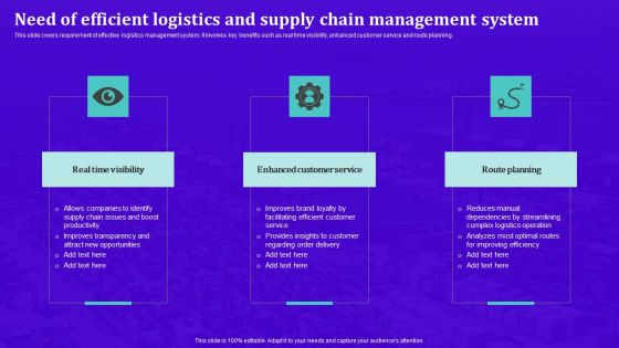 Techniques For Effective Supply Chain Management Need Of Efficient Logistics And Supply Chain Management Microsoft PDF Techniques For Effective Supply Chain Management Need Of Efficient Logistics And Supply Chain Management Microsoft PDF