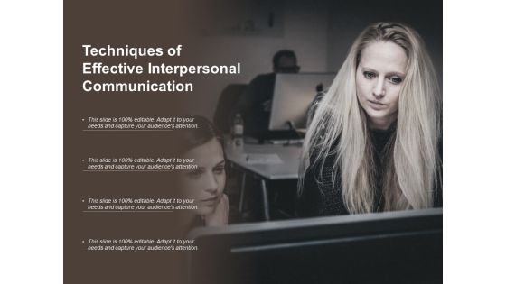 Techniques Of Effective Interpersonal Communication Ppt Powerpoint Presentation Inspiration Tips Techniques Of Effective Interpersonal Communication Ppt Powerpoint Presentation Inspiration Tips