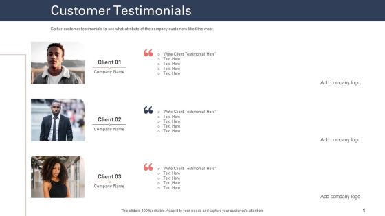 Techniques To Increase Customer Satisfaction Customer Testimonials Ppt Icon Graphics PDF Techniques To Increase Customer Satisfaction Customer Testimonials Ppt Icon Graphics PDF
