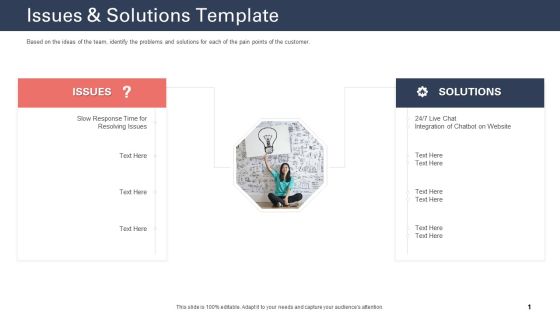 Techniques To Increase Customer Satisfaction Issues Solutions Template Slides PDF