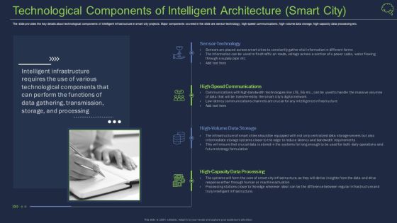 Technological Components Of Intelligent Architecture Smart City Guidelines PDF Technological Components Of Intelligent Architecture Smart City Guidelines PDF