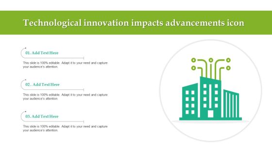 Technological Innovation Impacts Advancements Icon Slides PDF Technological Innovation Impacts Advancements Icon Slides PDF