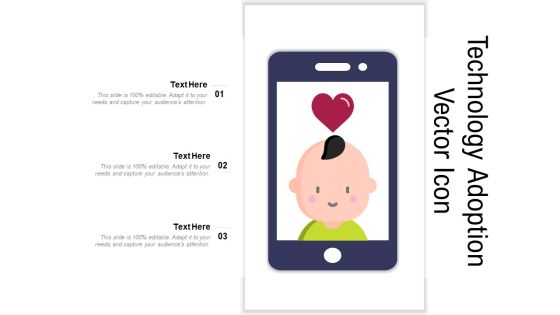 Technology Adoption Vector Icon Ppt PowerPoint Presentation Gallery Example PDF