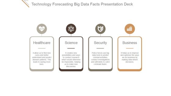 Technology Forecasting Big Data Facts Ppt PowerPoint Presentation Clipart