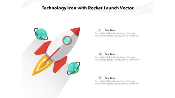 Technology Icon With Rocket Launch Vector Ppt PowerPoint Presentation File Ideas PDF Technology Icon With Rocket Launch Vector Ppt PowerPoint Presentation File Ideas PDF