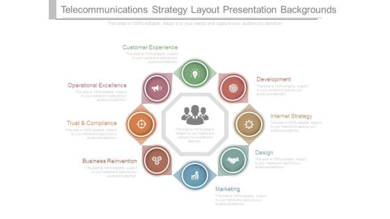 Telecommunications Strategy Layout Presentation Backgrounds Telecommunications Strategy Layout Presentation Backgrounds