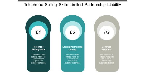 telephone selling skills limited partnership liability contract proposal ppt powerpoint presentation icon example telephone selling skills limited partnership liability contract proposal ppt powerpoint presentation icon example