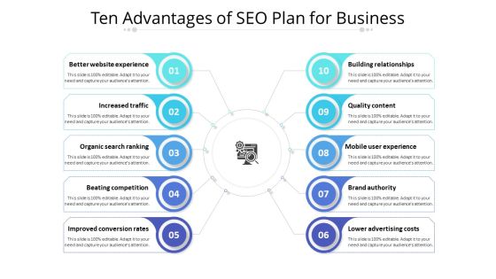 Ten Advantages Of SEO Plan For Business Ppt PowerPoint Presentation File Layout PDF Ten Advantages Of SEO Plan For Business Ppt PowerPoint Presentation File Layout PDF