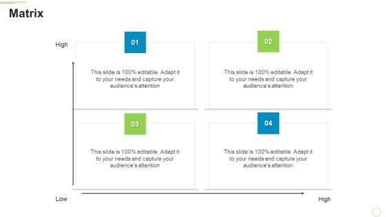 Ten Minutes Personal Introduction Matrix Ppt Layouts Brochure PDF