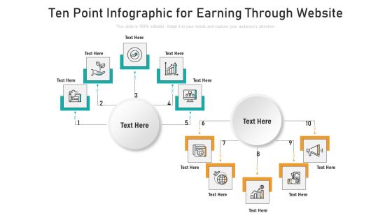 Ten Point Infographic For Earning Through Website Ppt PowerPoint Presentation Summary Graphics Template PDF Ten Point Infographic For Earning Through Website Ppt PowerPoint Presentation Summary Graphics Template PDF
