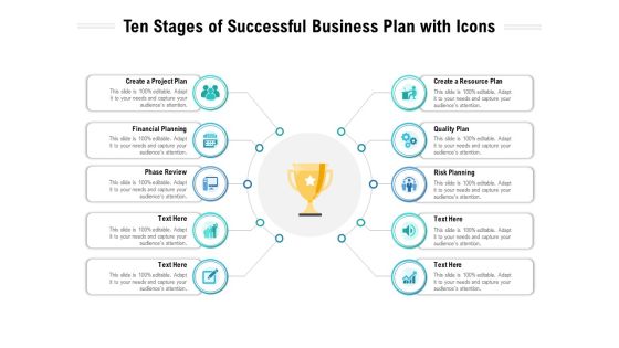 Ten Stages Of Successful Business Plan With Icons Ppt PowerPoint Presentation File Templates Ten Stages Of Successful Business Plan With Icons Ppt PowerPoint Presentation File Templates