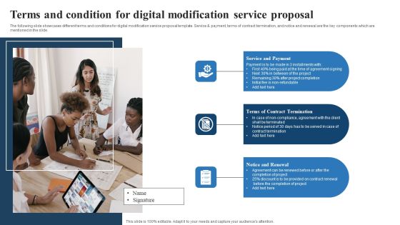 Terms And Condition For Digital Modification Service Proposal Information PDF Terms And Condition For Digital Modification Service Proposal Information PDF