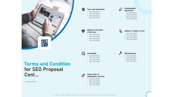 Terms And Condition For SEO Proposal Cont Ppt Infographics Outfit PDF
