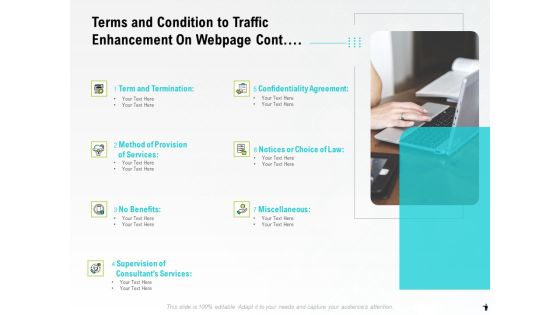 Terms And Condition To Traffic Enhancement On Webpage Cont Ppt PowerPoint Presentation Ideas Slide Portrait PDF Terms And Condition To Traffic Enhancement On Webpage Cont Ppt PowerPoint Presentation Ideas Slide Portrait PDF