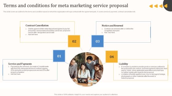 Terms And Conditions For Meta Marketing Service Proposal Clipart PDF Terms And Conditions For Meta Marketing Service Proposal Clipart PDF