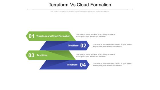 Terraform Vs Cloud Formation Ppt PowerPoint Presentation File Slide Download Cpb Pdf