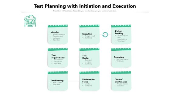 Test Planning With Initiation And Execution Ppt PowerPoint Presentation File Sample PDF Test Planning With Initiation And Execution Ppt PowerPoint Presentation File Sample PDF