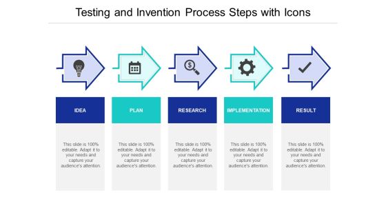 Testing And Invention Process Steps With Icons Ppt PowerPoint Presentation Professional Slide Portrait PDF Testing And Invention Process Steps With Icons Ppt PowerPoint Presentation Professional Slide Portrait PDF