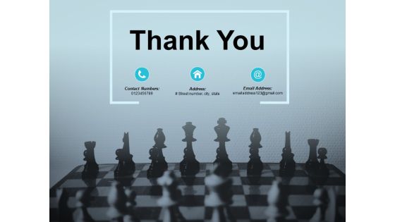 Thank You At Kearney Chessboard Ppt PowerPoint Presentation Layouts Clipart