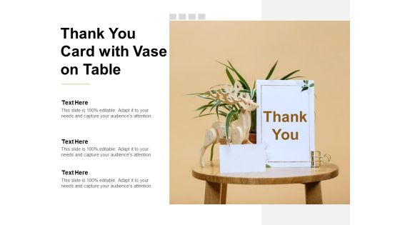 Thank You Card With Vase On Table Ppt Powerpoint Presentation Ideas Structure Thank You Card With Vase On Table Ppt Powerpoint Presentation Ideas Structure