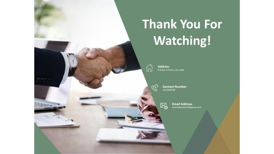 Thank You For Watching Ppt Powerpoint Presentation Pictures Aids Thank You For Watching Ppt Powerpoint Presentation Pictures Aids