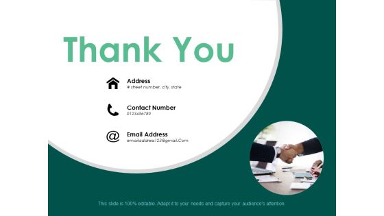 Thank You Income Forecast Ppt PowerPoint Presentation Gallery Graphic Images