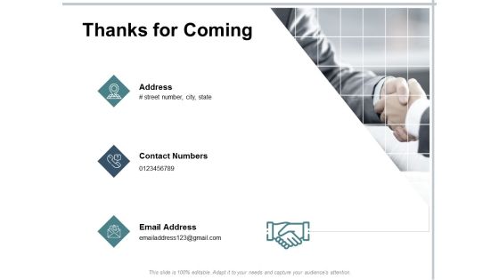 Thanks For Coming Brand Portfolio Ppt PowerPoint Presentation File Graphics Tutorials Thanks For Coming Brand Portfolio Ppt PowerPoint Presentation File Graphics Tutorials