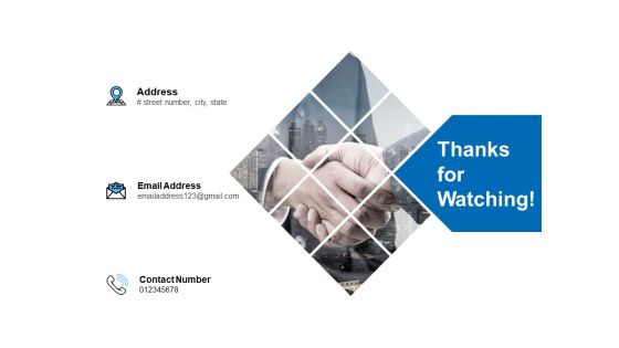 Thanks For Watching Employee Promotion Ppt PowerPoint Presentation Summary Inspiration