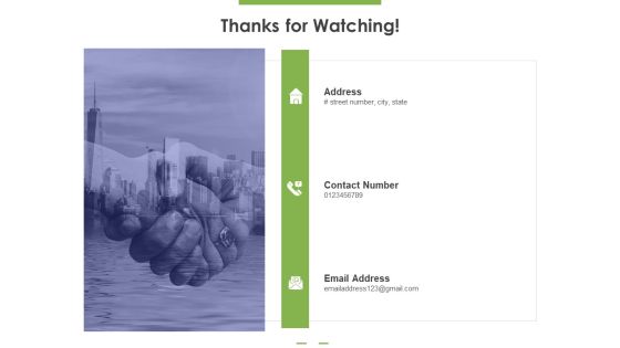 Thanks For Watching Ppt PowerPoint Presentation Portfolio Example PDF Thanks For Watching Ppt PowerPoint Presentation Portfolio Example PDF