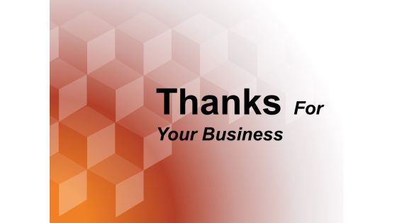 Thanks For Your Business Ppt PowerPoint Presentation Infographics Outline