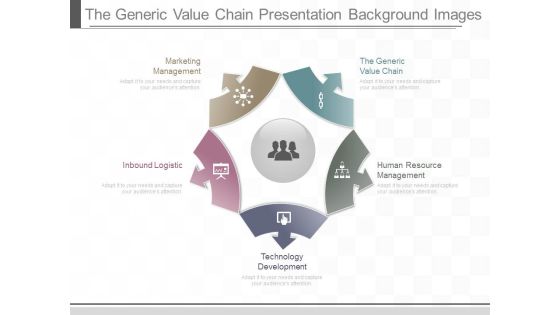 The Generic Value Chain Presentation Background Images The Generic Value Chain Presentation Background Images