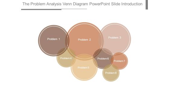 The Problem Analysis Venn Diagram Powerpoint Slide Introduction The Problem Analysis Venn Diagram Powerpoint Slide Introduction