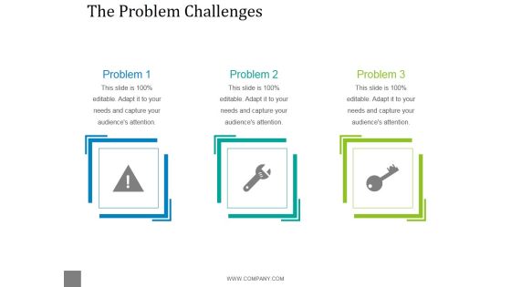 The Problem Challenges Template 2 Ppt PowerPoint Presentation Template The Problem Challenges Template 2 Ppt PowerPoint Presentation Template